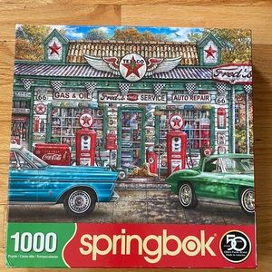 Springbok 1000 pc Puzzle - Fred’s Service Station